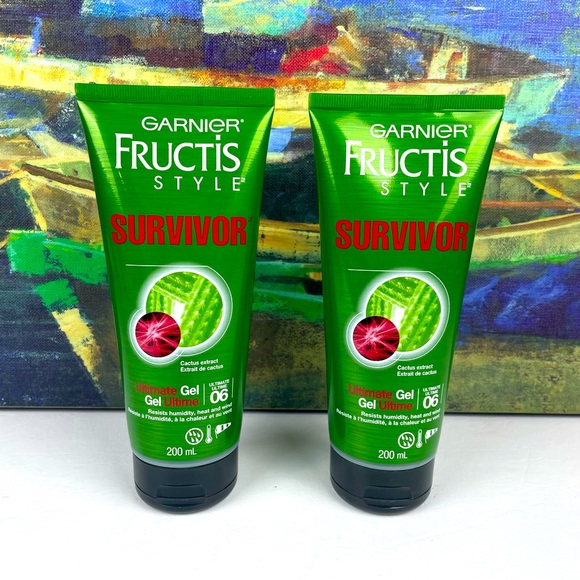 Garnier Fructis Style Survivor Ultimate Gel 200ml 2x - Picture 1 of 3